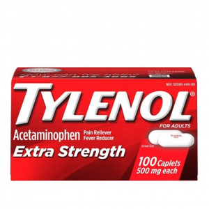 tylenol 泰诺退烧药 100 片