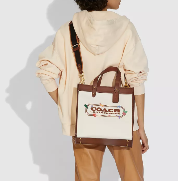 bloomingdales官网杨紫同款coachgardenembroideredfield帆布托特包7