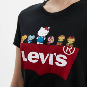 levis hello kitty sling