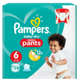 pampers nappy pants size 6 boots