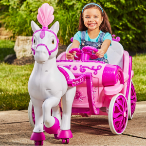 huffy 迪士尼公主款 6v 电动马车 @ walmart