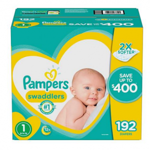 pampers swaddlers newborn 162 ct