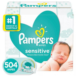 target pampers sensitive wipes