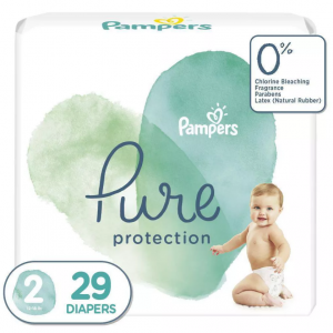 pampers pure diapers target