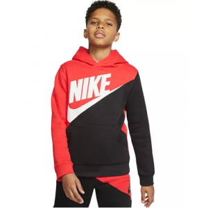 macy's red nike hoodie