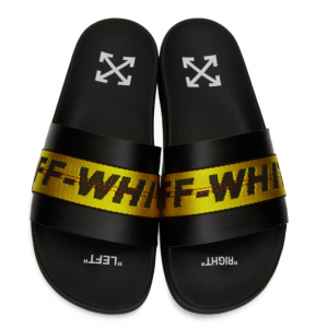 off white slides ssense