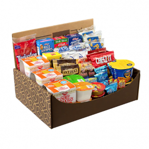 staples 宿舍零食盒 55包