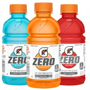 gatorade佳得乐运动功能型无糖版gzero12oz24瓶amazon