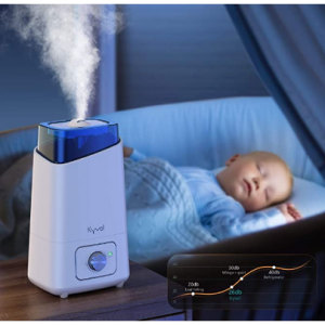 限今天 Kyvol 超声波冷雾加湿器4 5l 黑灰白2色 Amazon 27 19 原价 39 99 Extrabux