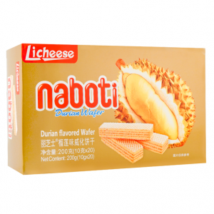 香港丽芝士 榴莲味威化饼干 200g