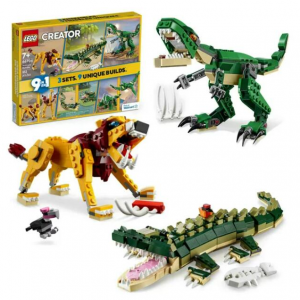 LEGO Creator 恐龙+鳄鱼+狮子 3合1 套装，含3个乐高动物系列 @ Walmart，独家并史低