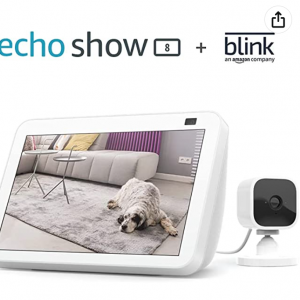 Amazon.com - Echo Show 8 2代 + Blink Mini 套装 ，5.2折