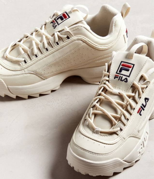 throwback fila sneakers