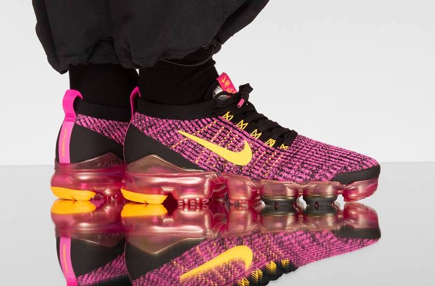 Nike Black Purple Air Vapormax Flyknit 3 Throwback Future