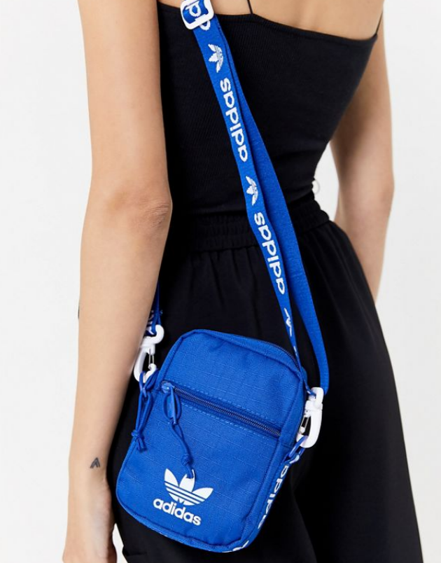 adidas crossbody bag blue