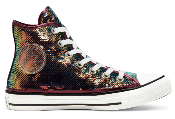 converse mini sequin high top