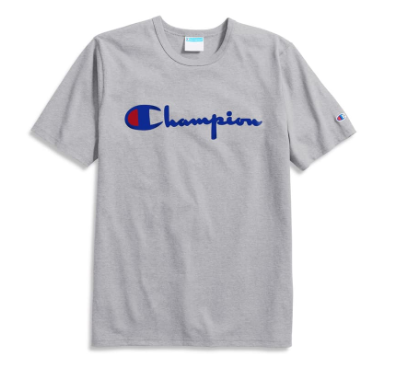 champion t shirt free shipping