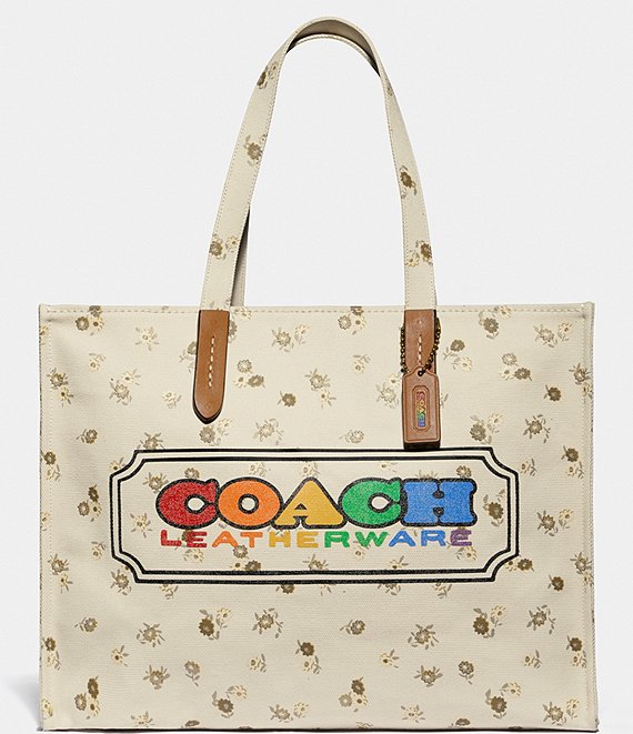 coach leatherware tote bag