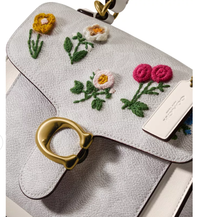 bloomingdales官网coachtabby2020春夏新款花卉刺绣信封酒神包7折特卖