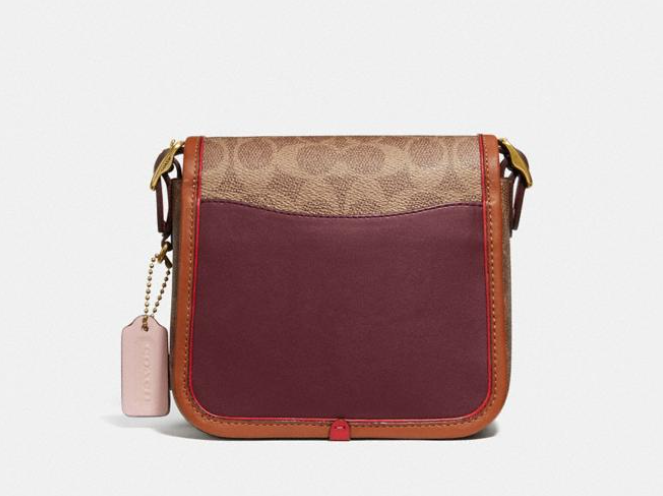 75 (原价 $295)   免邮coach outlet官网 coach rambler 16 斜跨马鞍