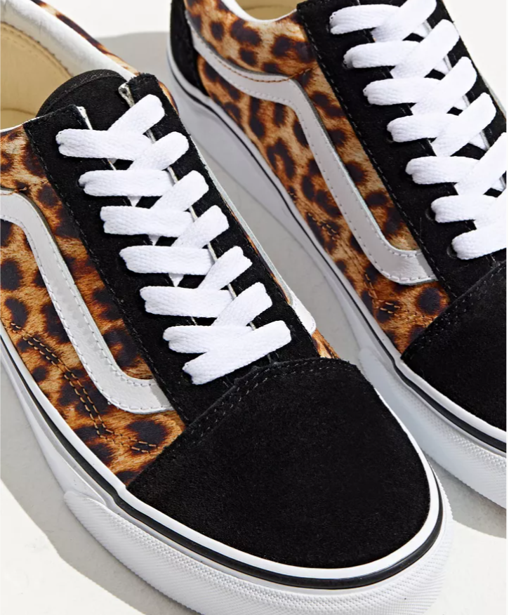 urban outfitters官网 vans old skool 豹纹低帮板鞋热卖