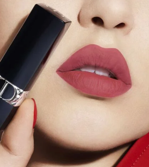 2021秋冬高定限定烈焰蓝金唇膏#720icne 高定标签印花丝绒质地